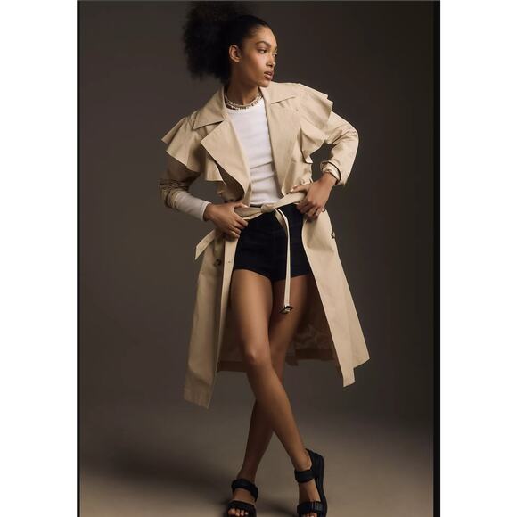 Anthropologie Jackets & Blazers - Anthropologie Trench Coat - New Large